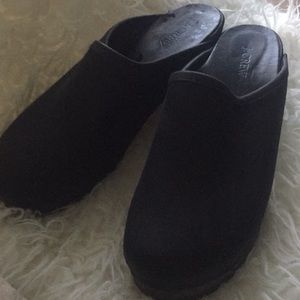 J. Crew clogs